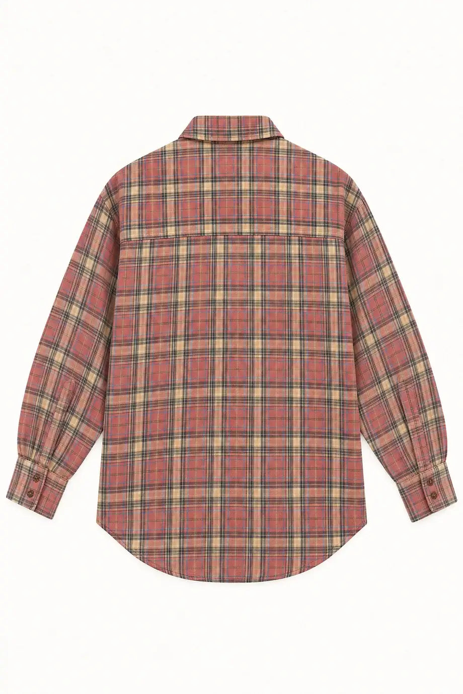 Reversible Flannel Shirt - Pink
