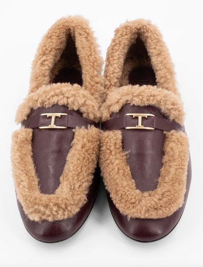 TL - Lily - Burdeos/Beige