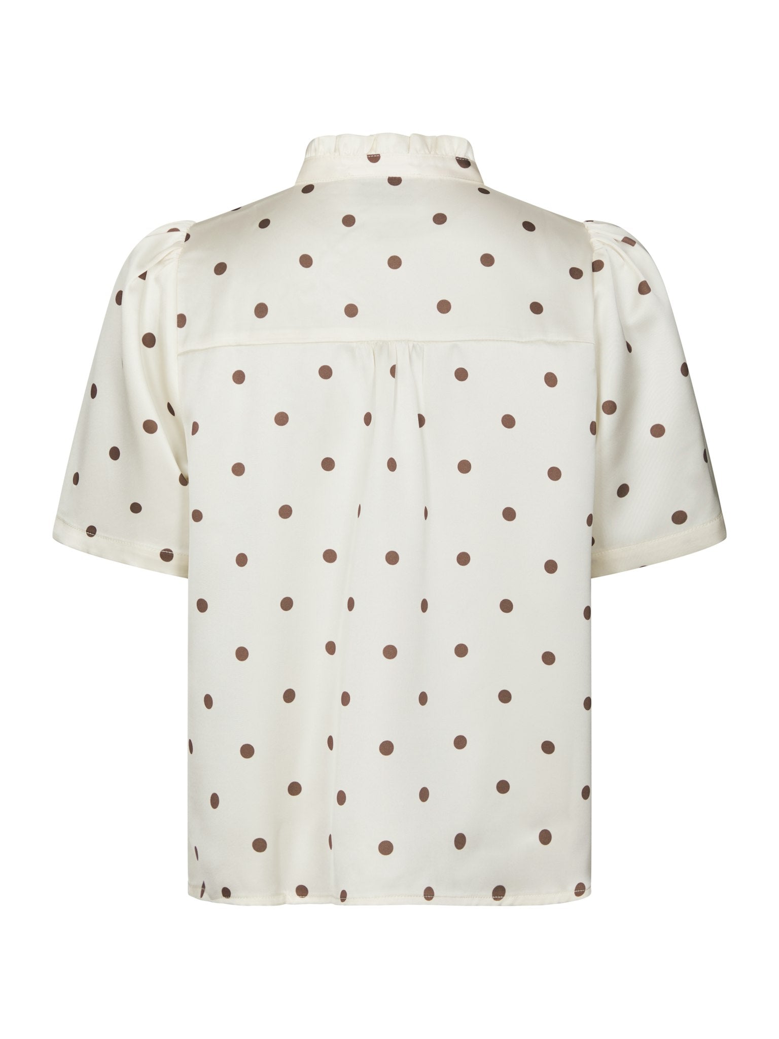 Torana Dotted Blouse - Creme