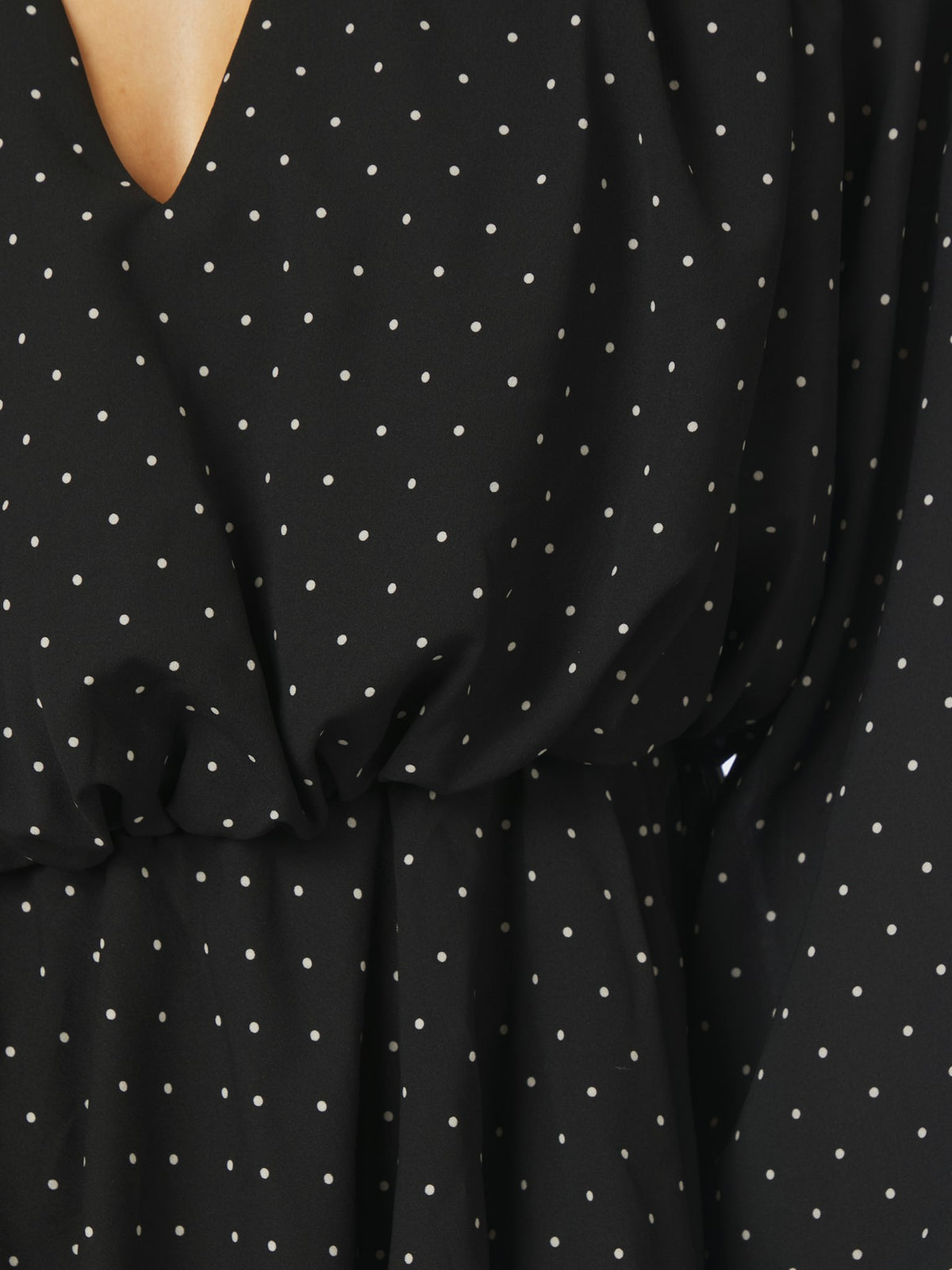 Nielle Dot Dress - Black