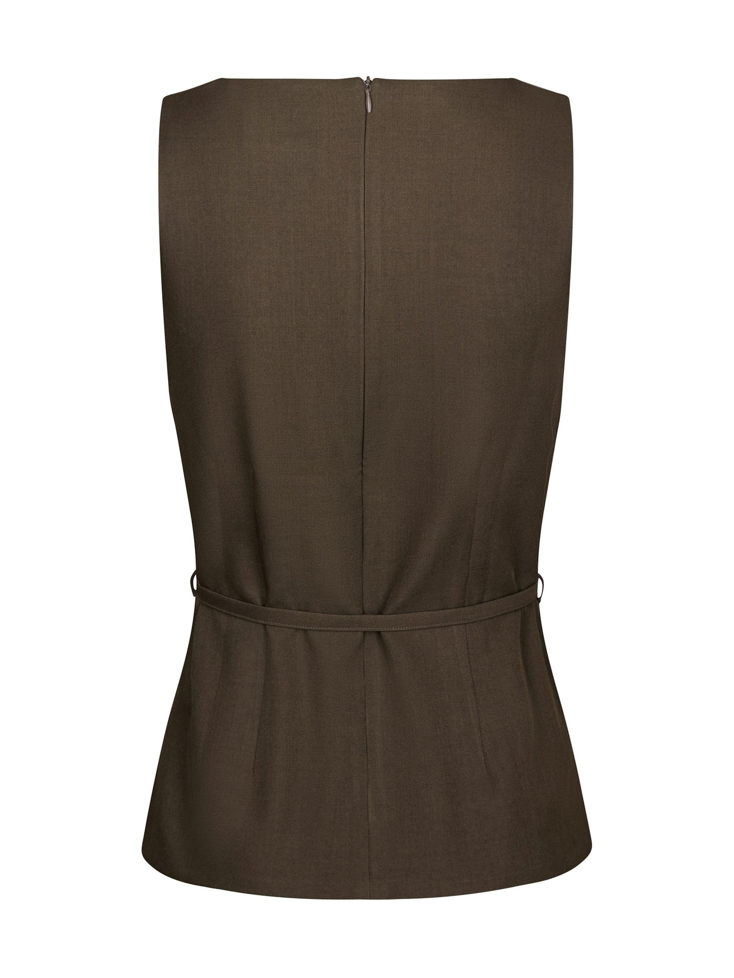 Nassa Structure Top - Dark Brown
