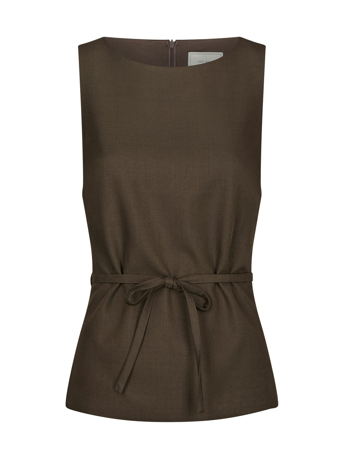 Nassa Structure Top - Dark Brown