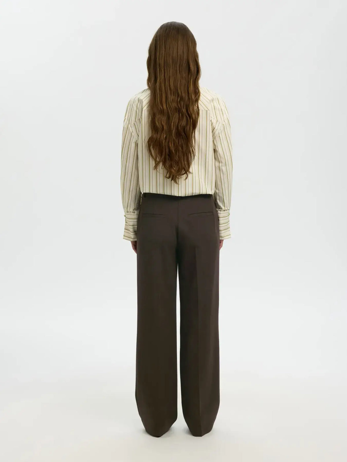 SLFRita MW Wide Pant Mel - Delicioso Mel.