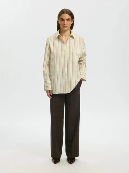SLFRita MW Wide Pant Mel - Delicioso Mel.