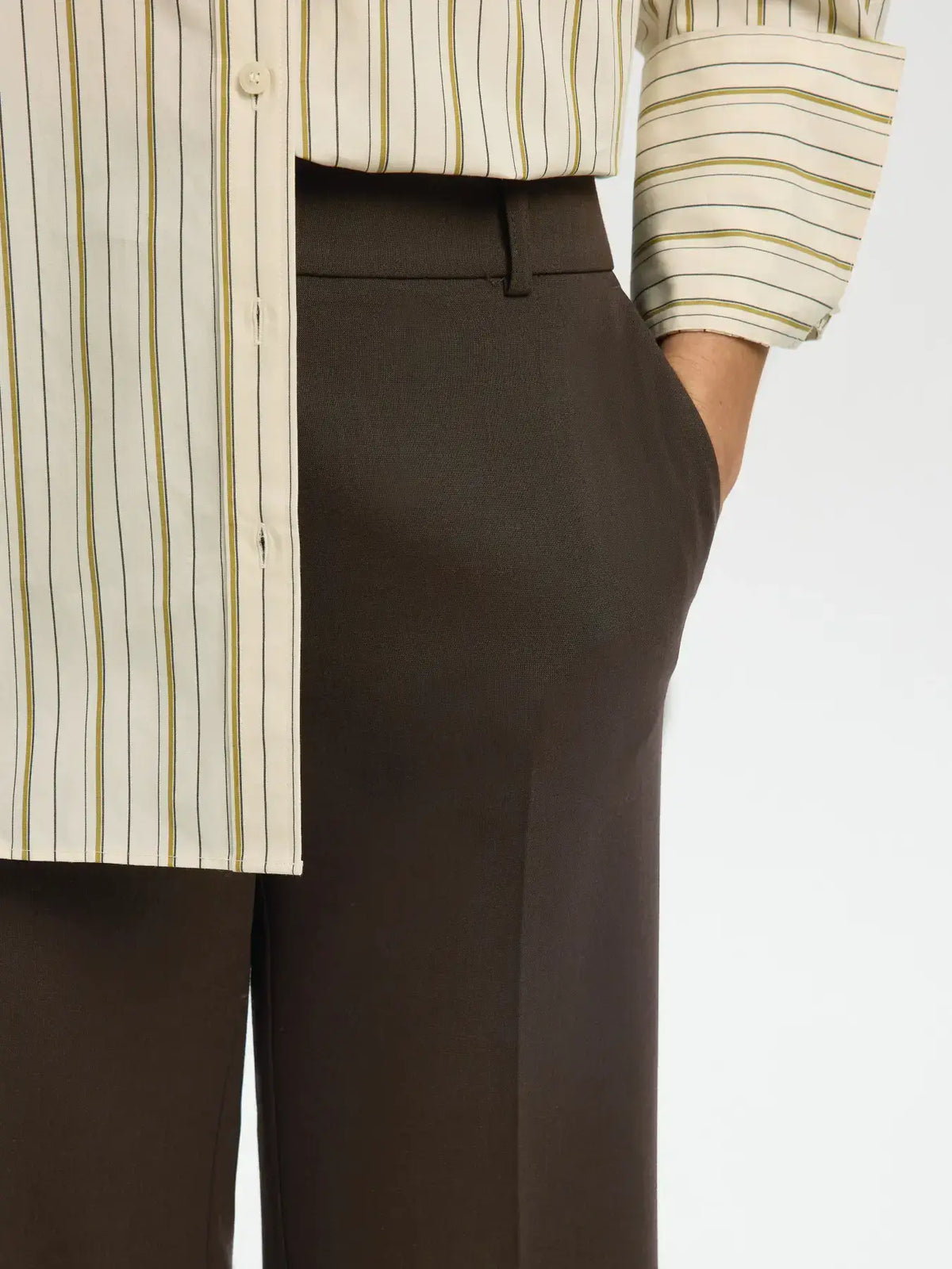 SLFRita MW Wide Pant Mel - Delicioso Mel.