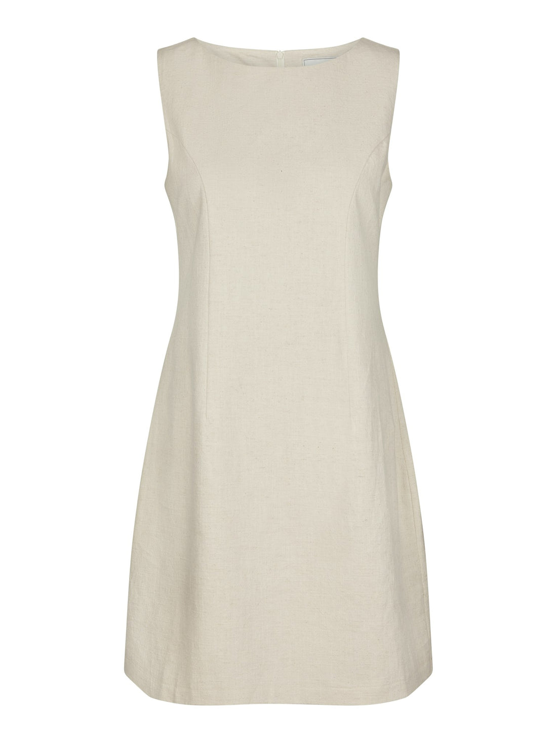 Bruna Ramie Dress - Natural