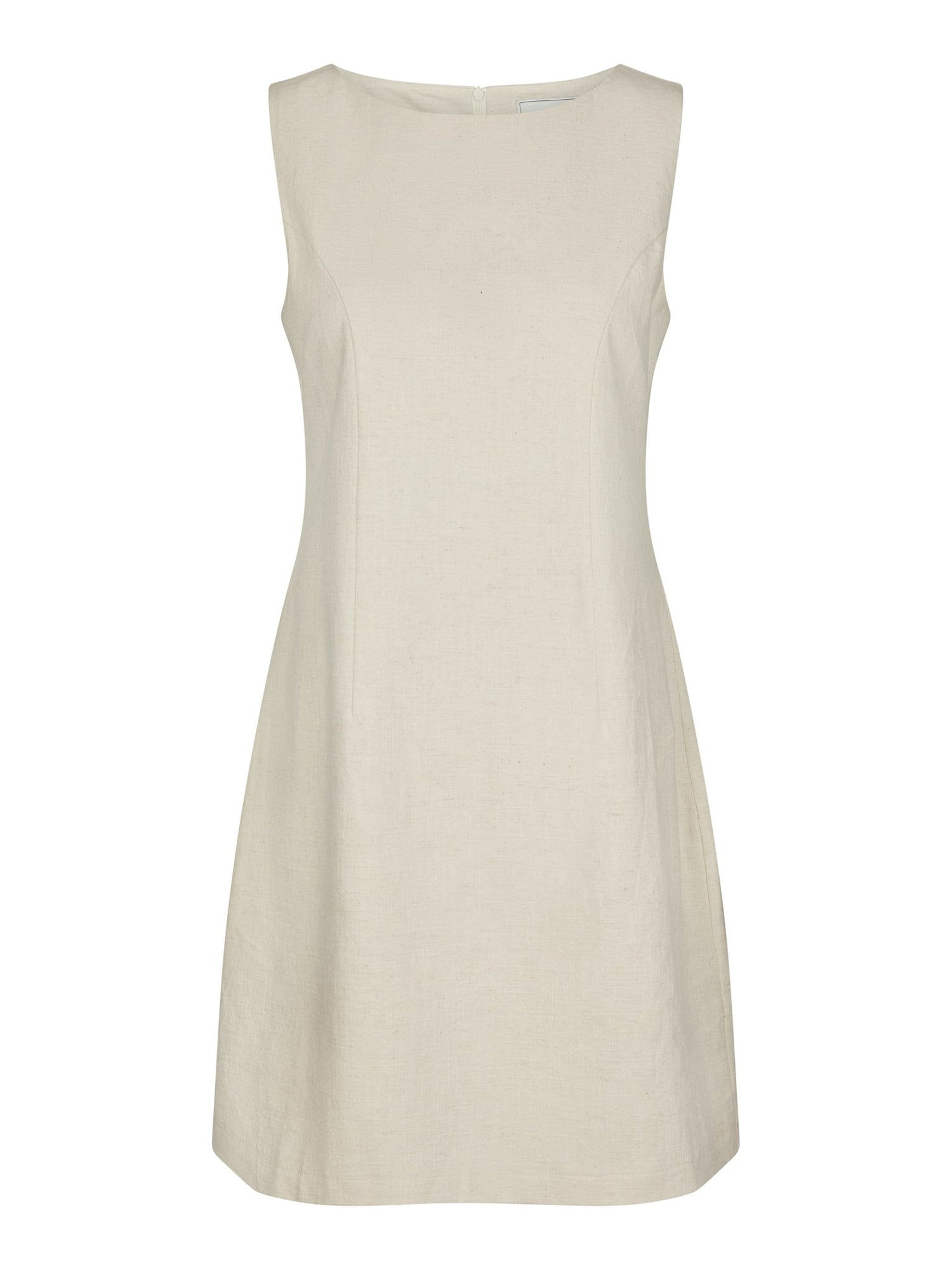 Bruna Ramie Dress - Natural