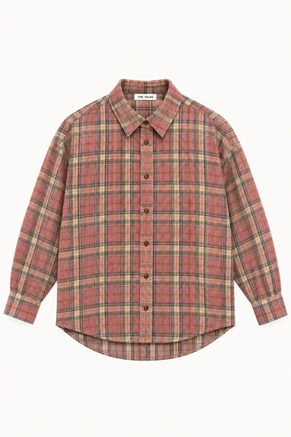 Reversible Flannel Shirt - Pink