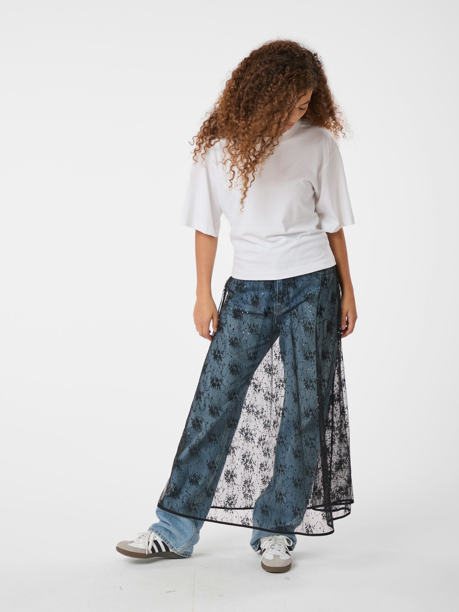 Asha Boxy Tee - White