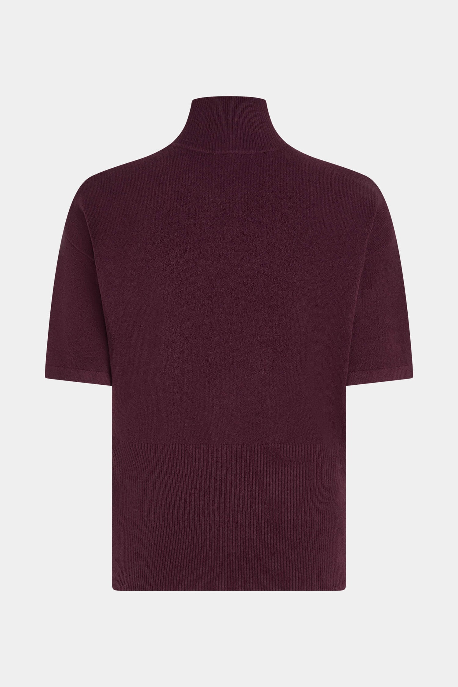 W26B426 Trui - Aubergine