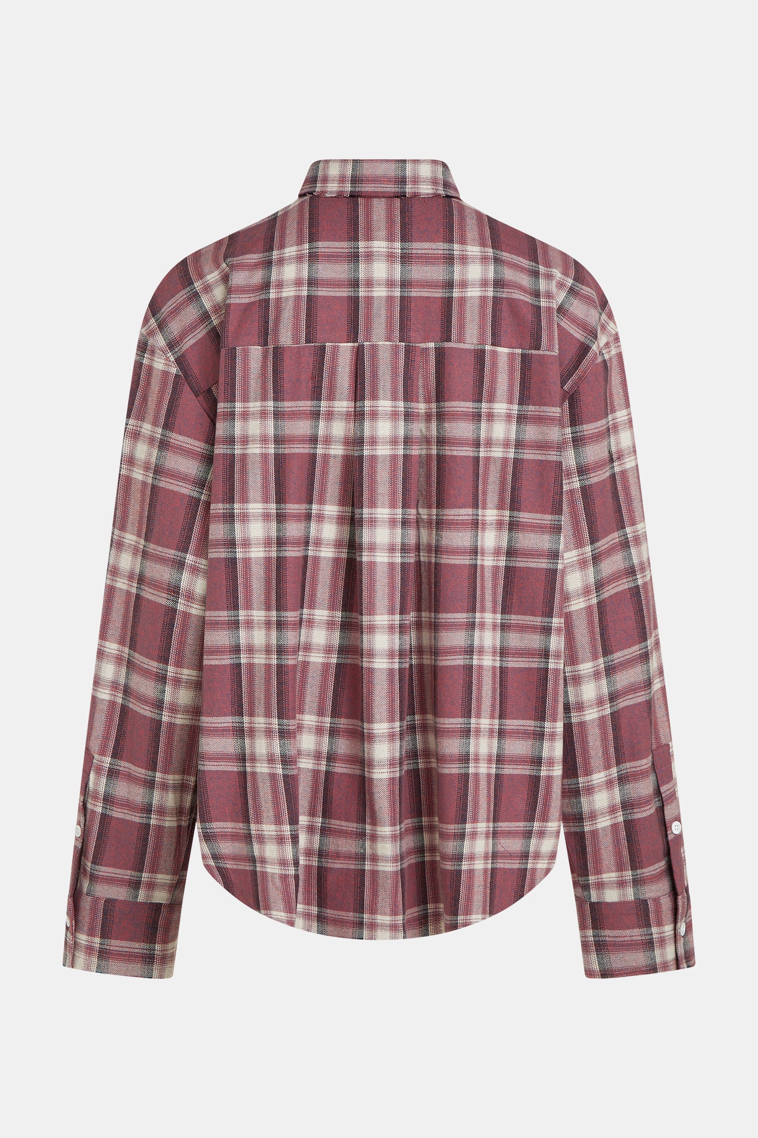 W26C421 Blouse - Red Check
