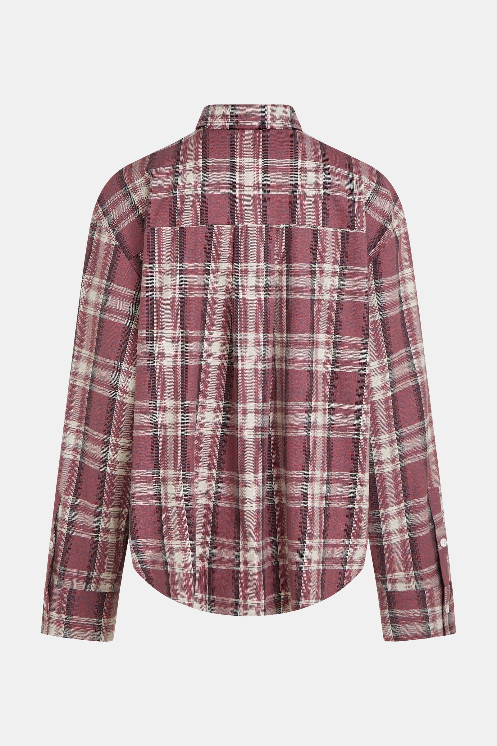W26C421 Blouse - Red Check