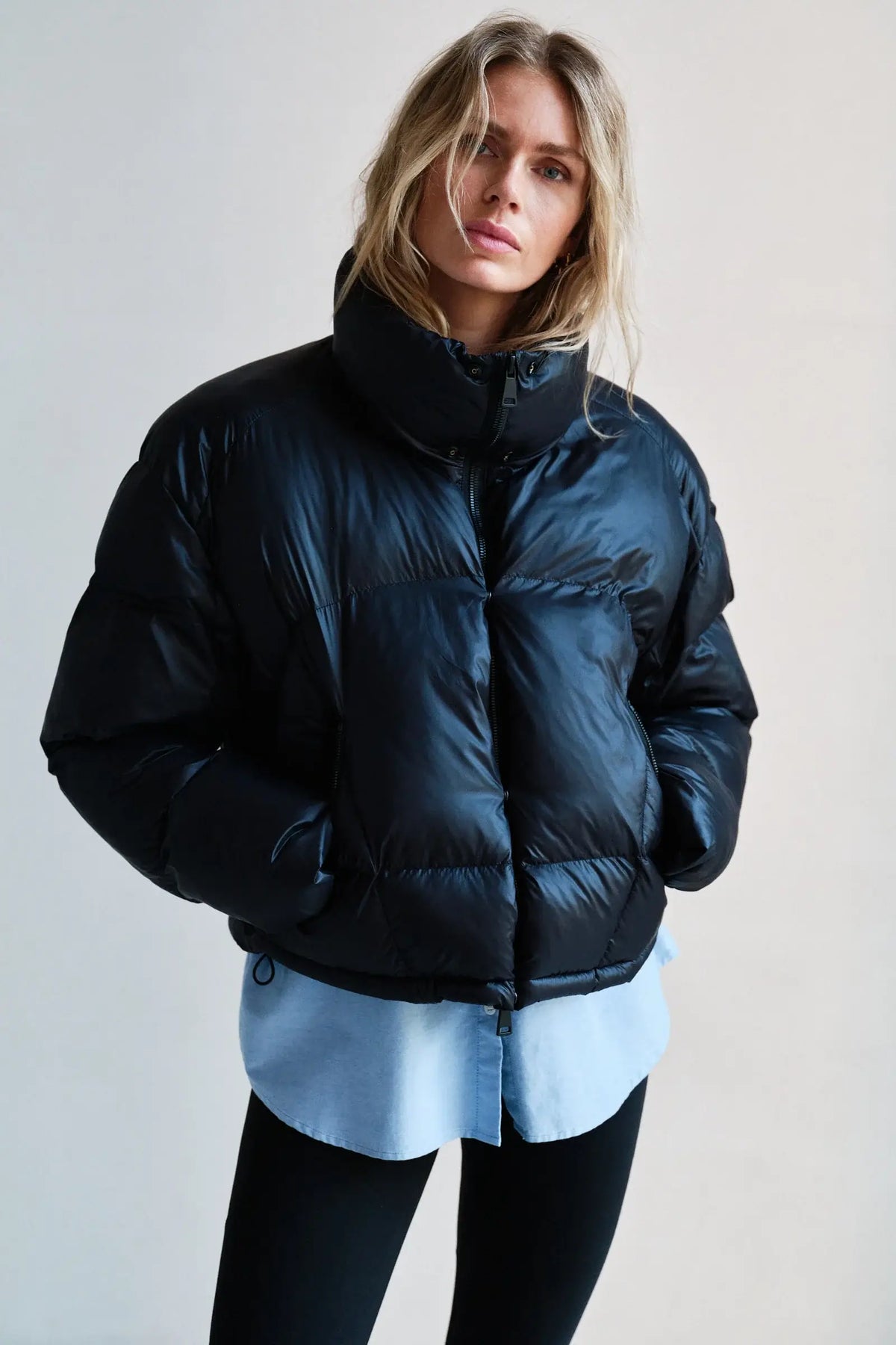 W26C438LTD - Coat - Black