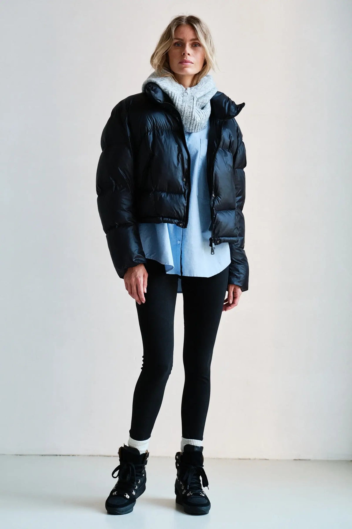 W26C438LTD - Coat - Black