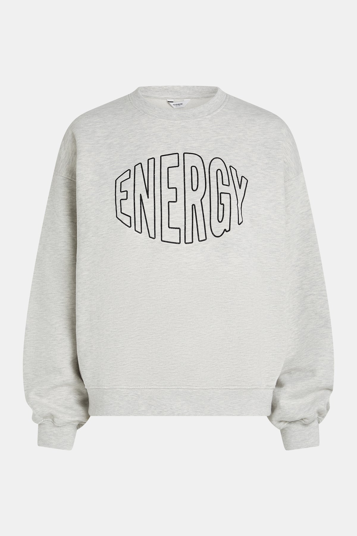 W26F1982LTD - Sweater - Grey Melange Black