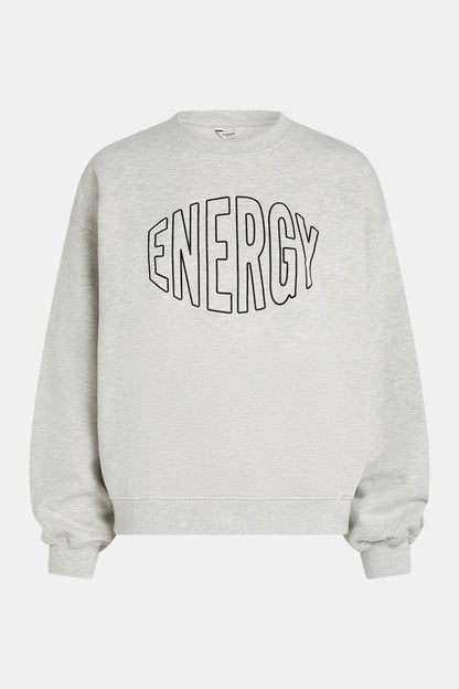 W26F1982LTD - Sweater - Grey Melange Black