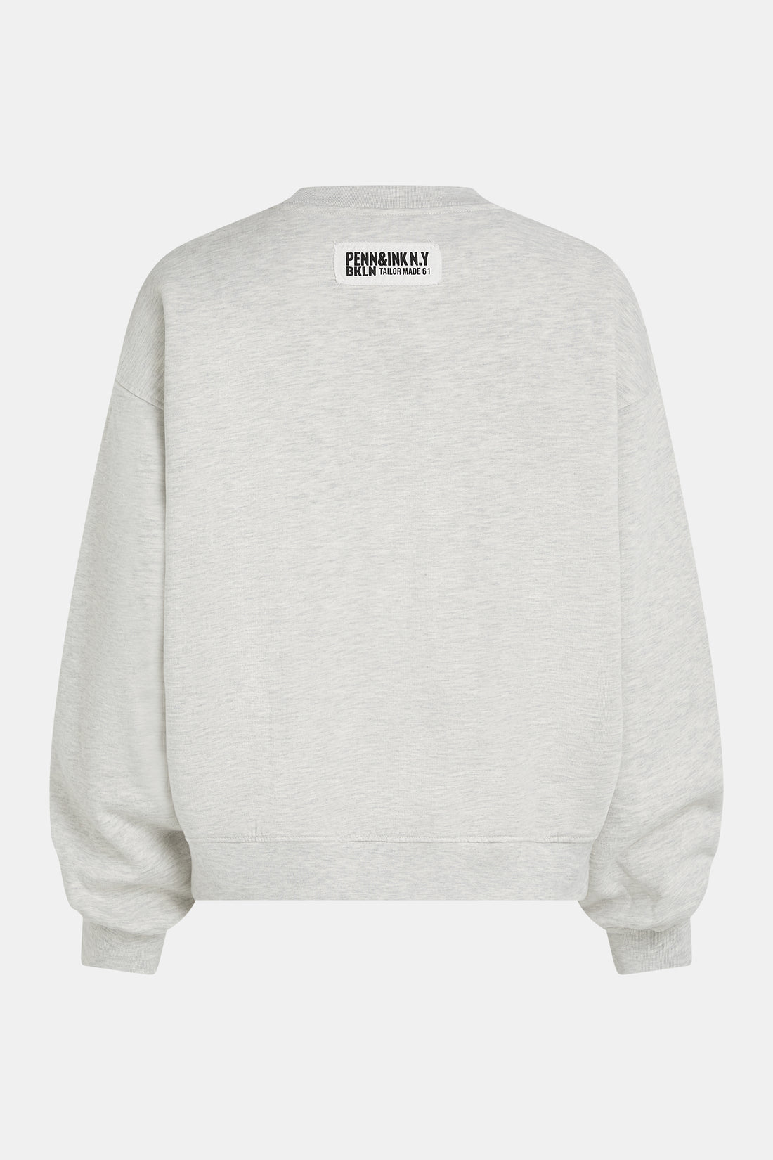 W26F1982LTD - Sweater - Grey Melange Black