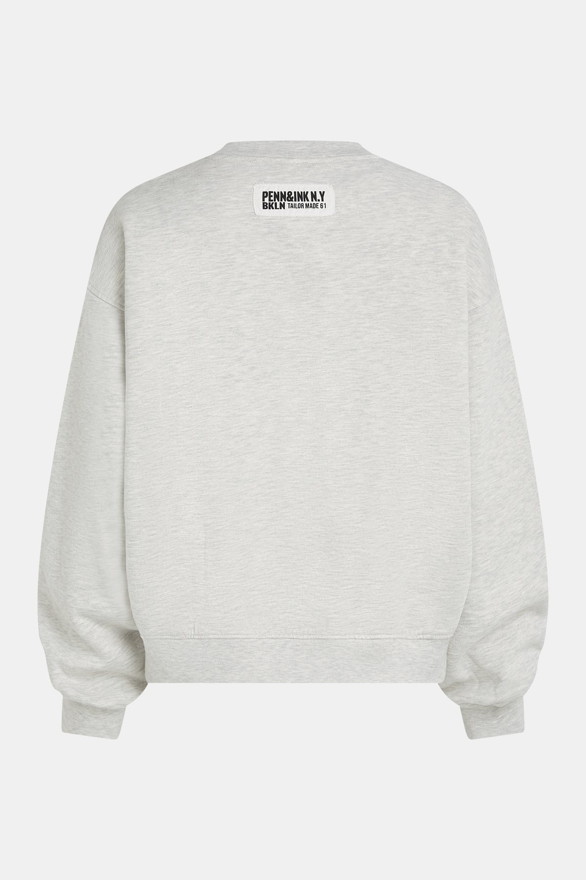 W26F1982LTD - Sweater - Grey Melange Black