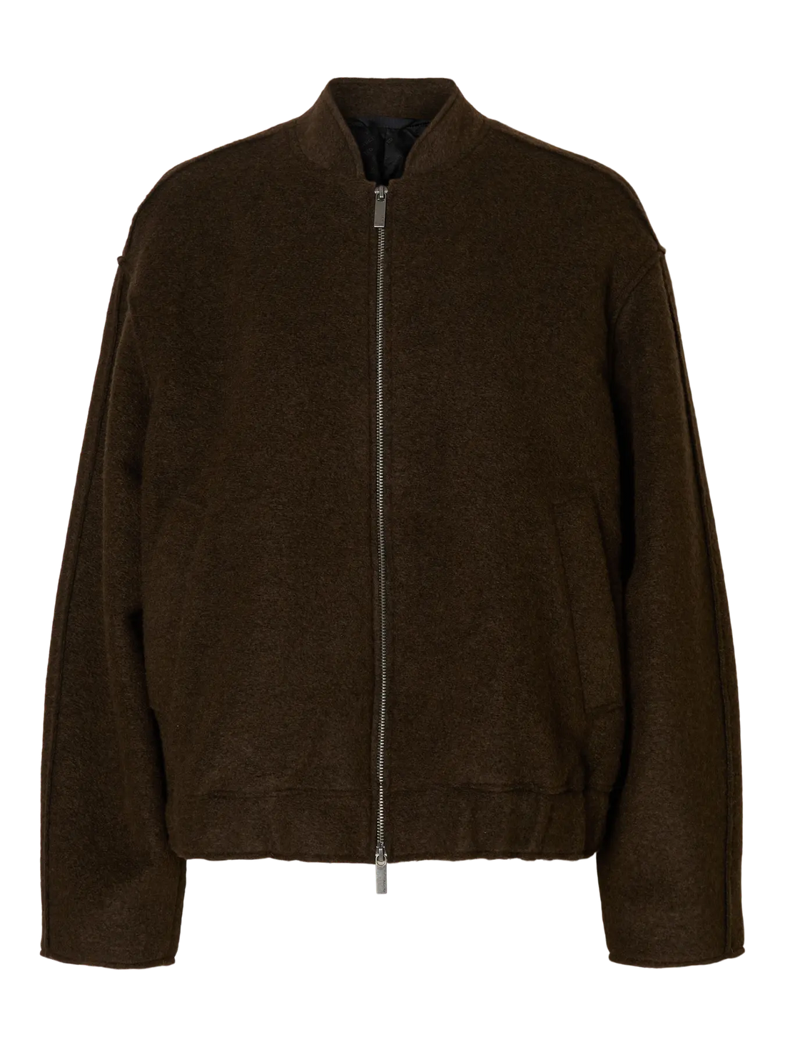 SLFreign Wool Blend Bomber Jacket - Delicioso