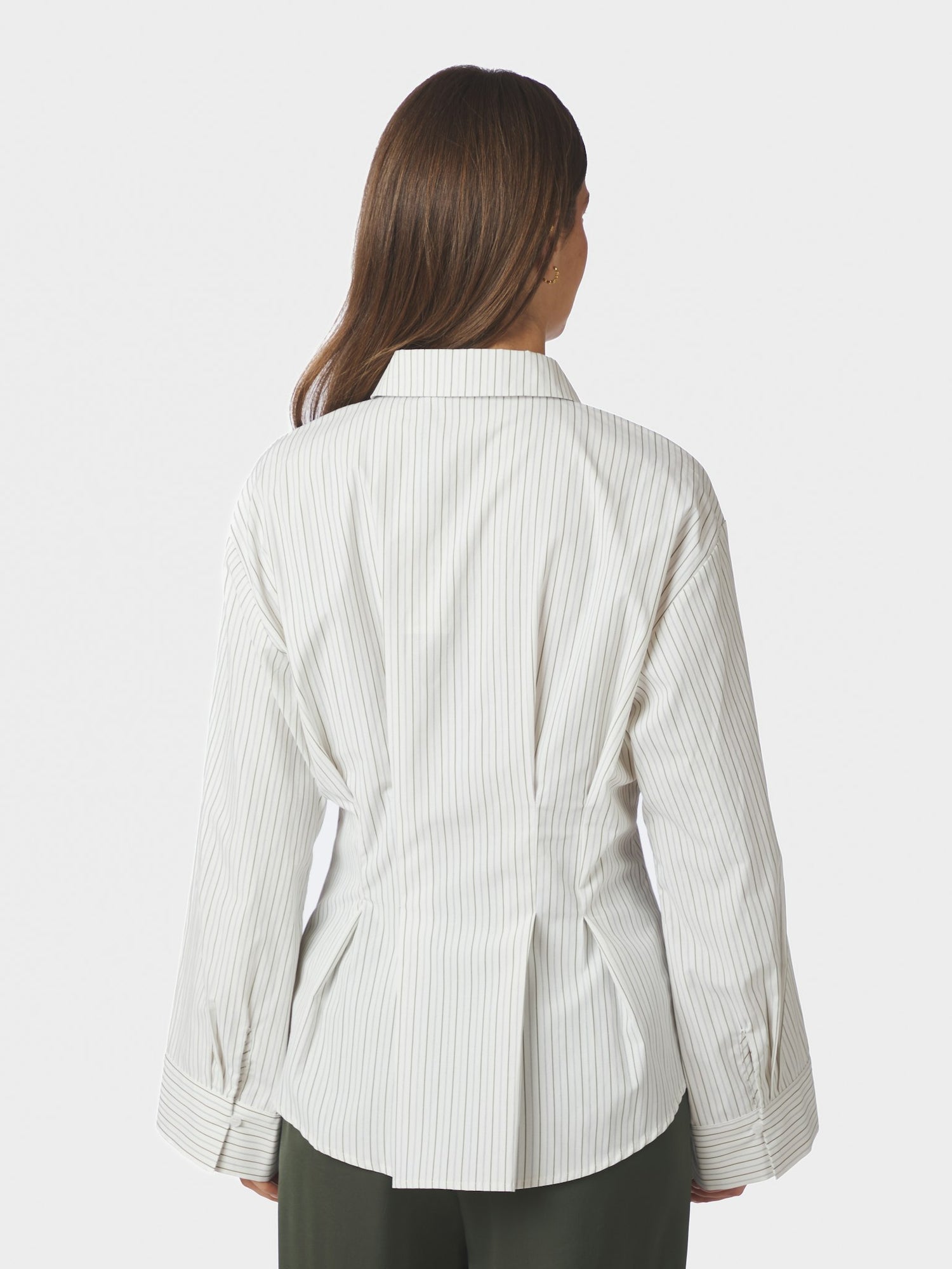 Lytra Double Stripe Shirt - White Stripe
