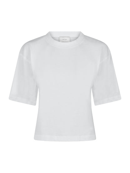 Asha Boxy Tee - White