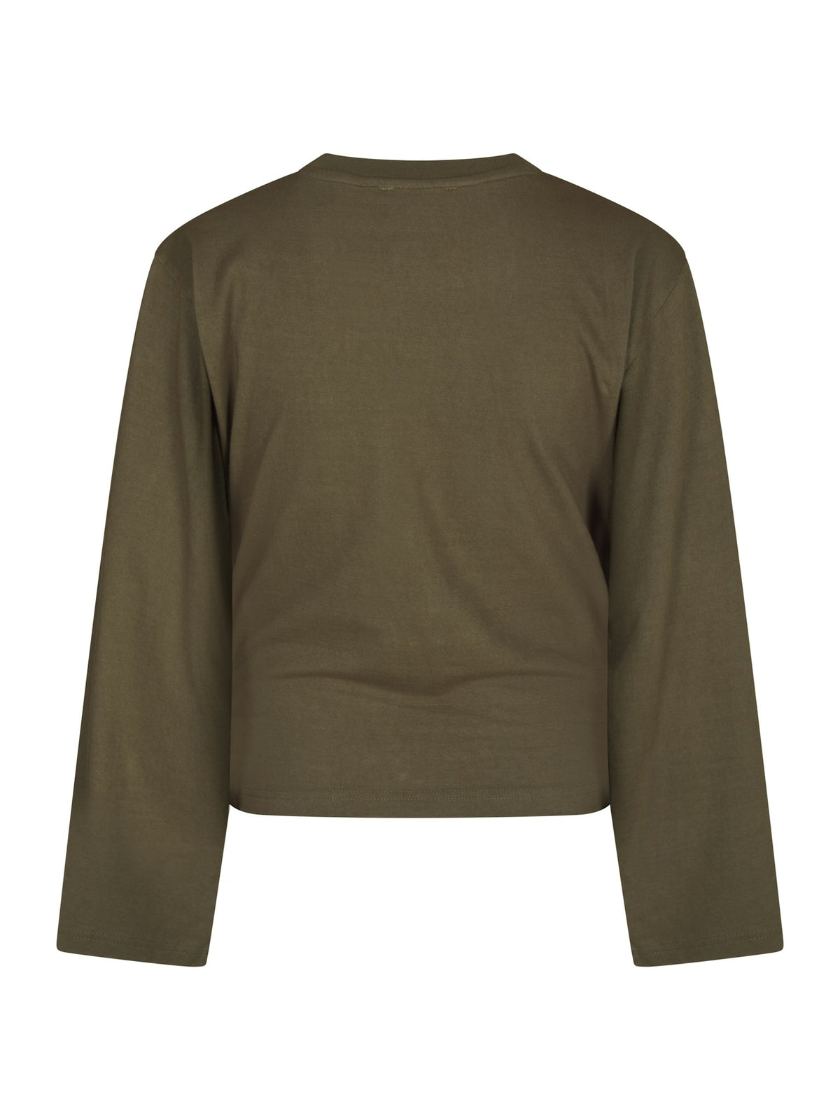 Paska Boxy Long Tee - Army