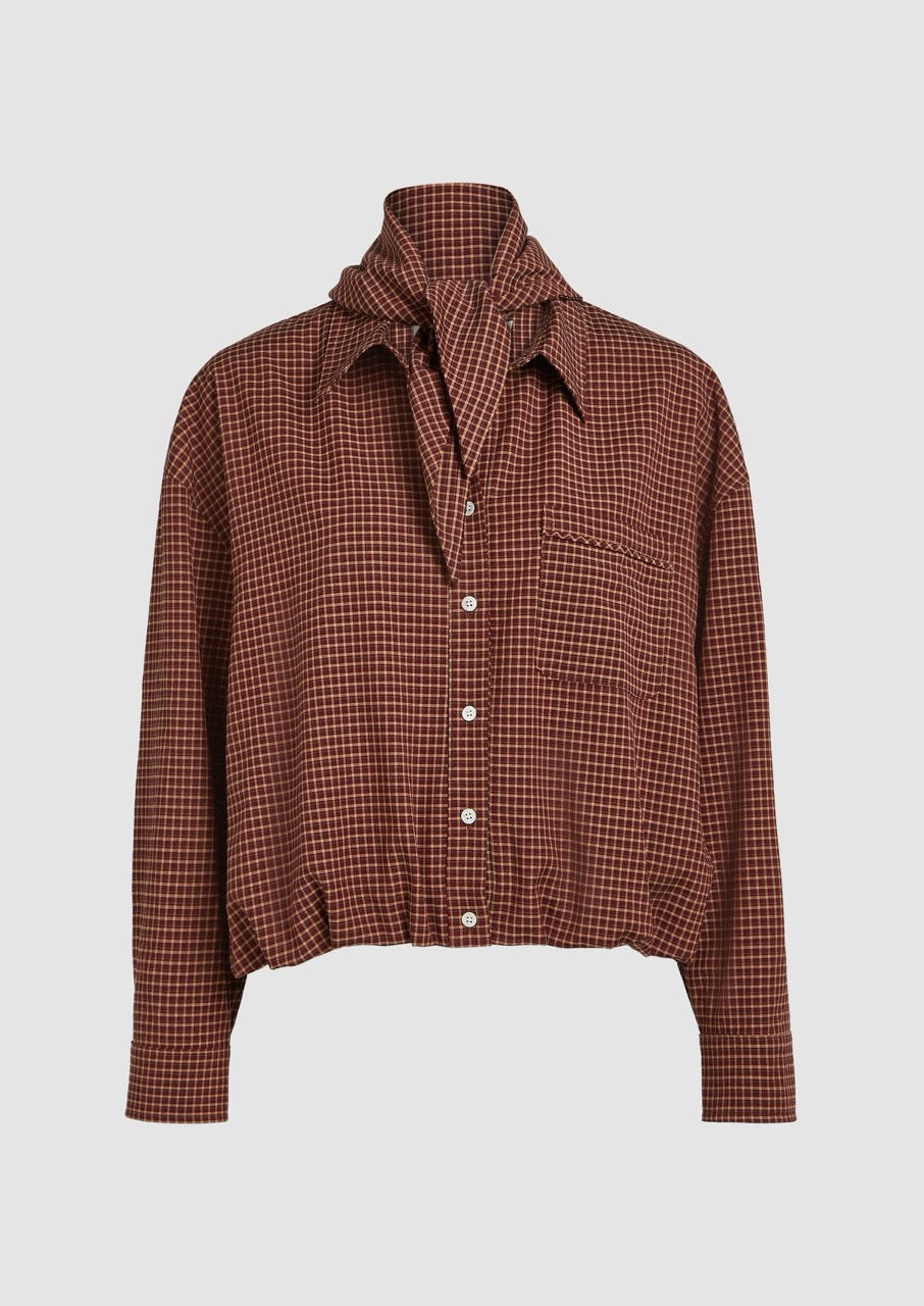 Yana Blouse - Russet Brown