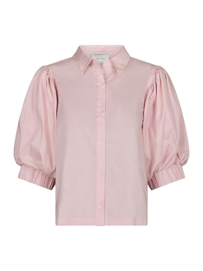 Etta Poplin Shirt - Rose