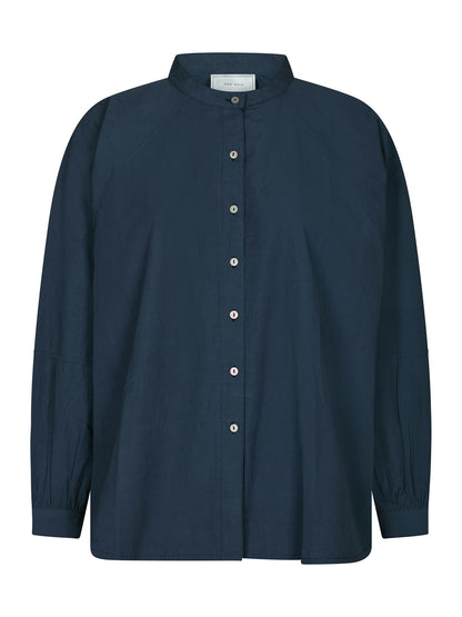 Solane C Poplin Shirt - Navy