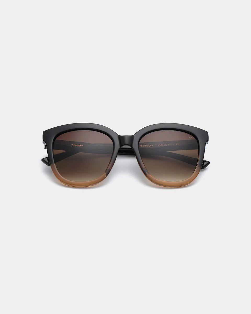 Billy - Black/Brown Transparent