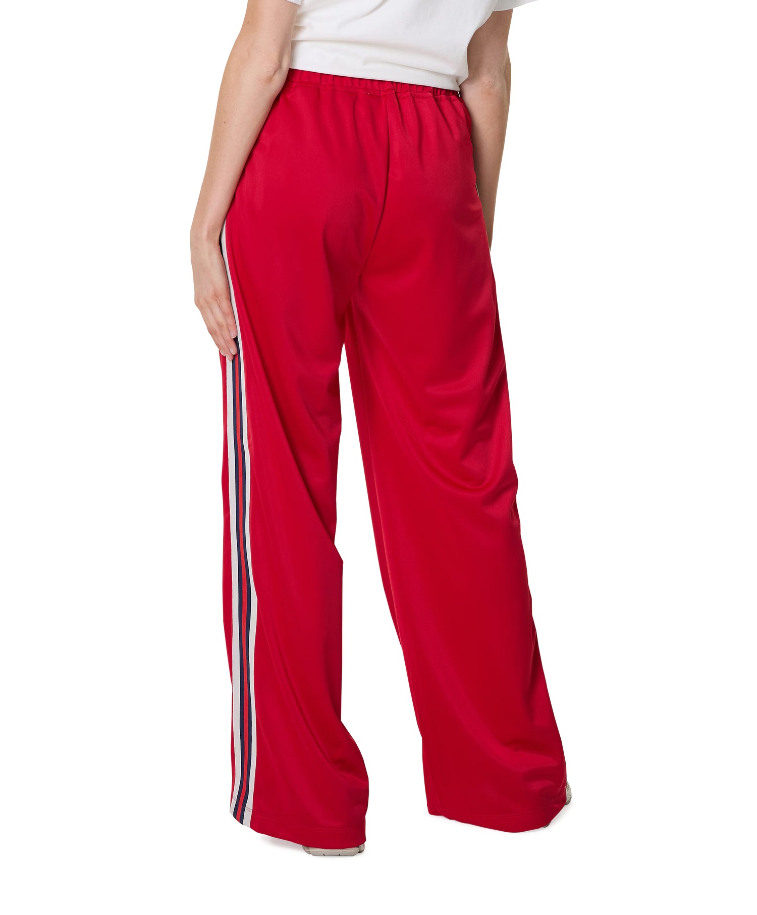 Baggy Track Pants - Red