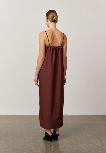 Colette Dress - Mahogany