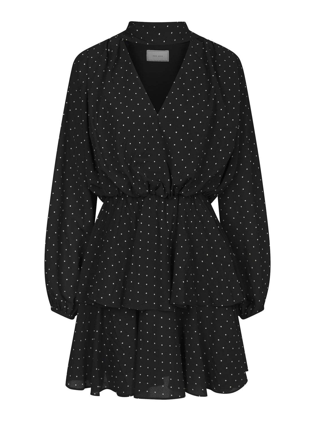 Nielle Dot Dress - Black
