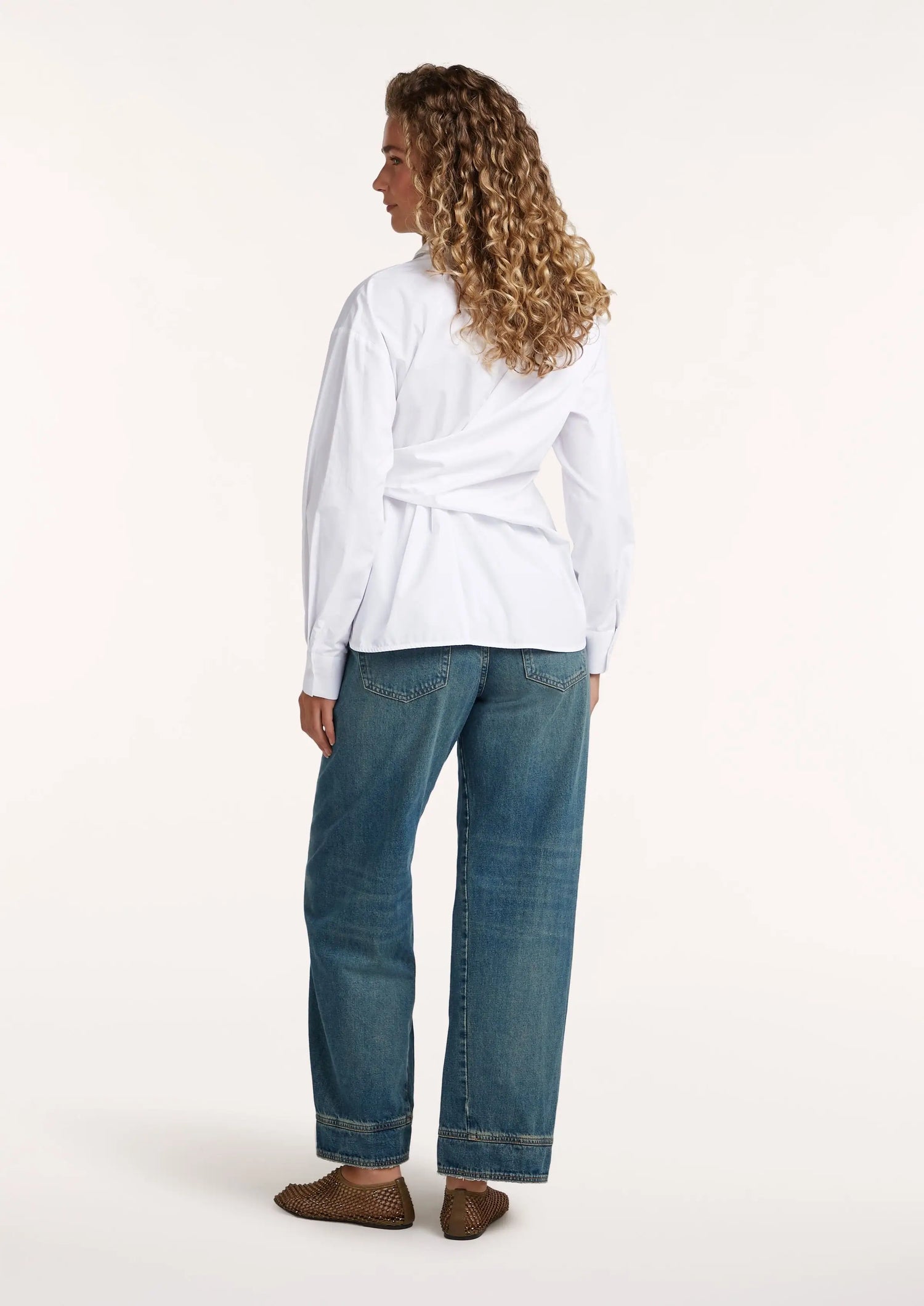 Ally Blouse - Cloud Dancer
