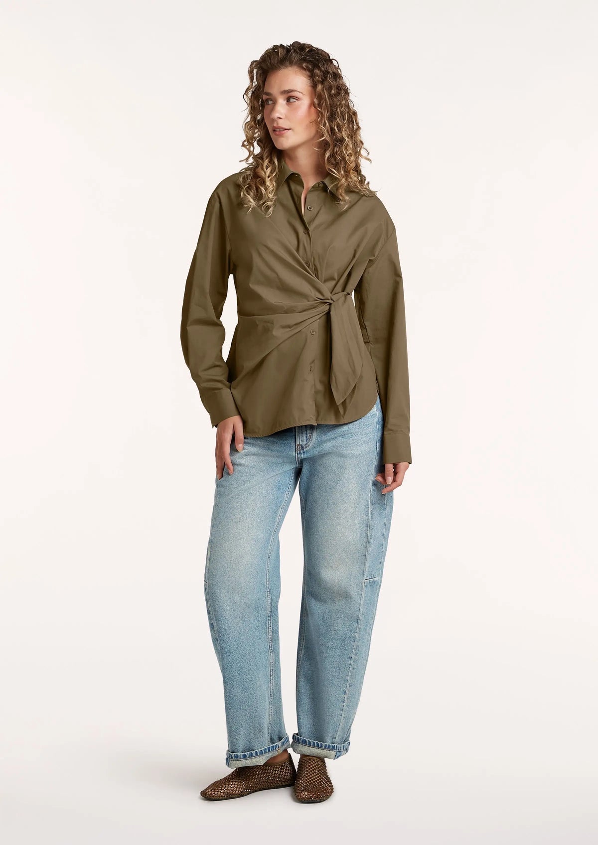 Ally Blouse - Teak