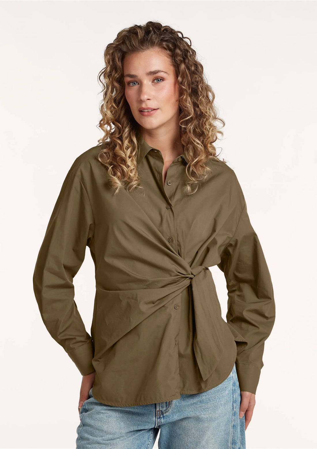 Ally Blouse - Teak
