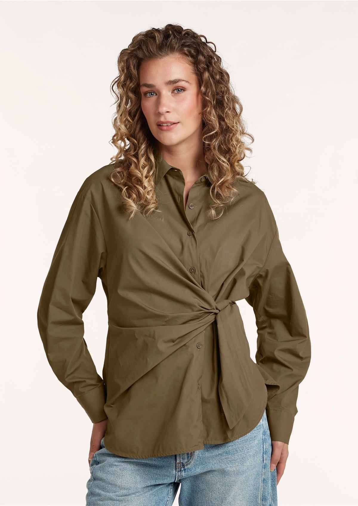 Ally Blouse - Teak