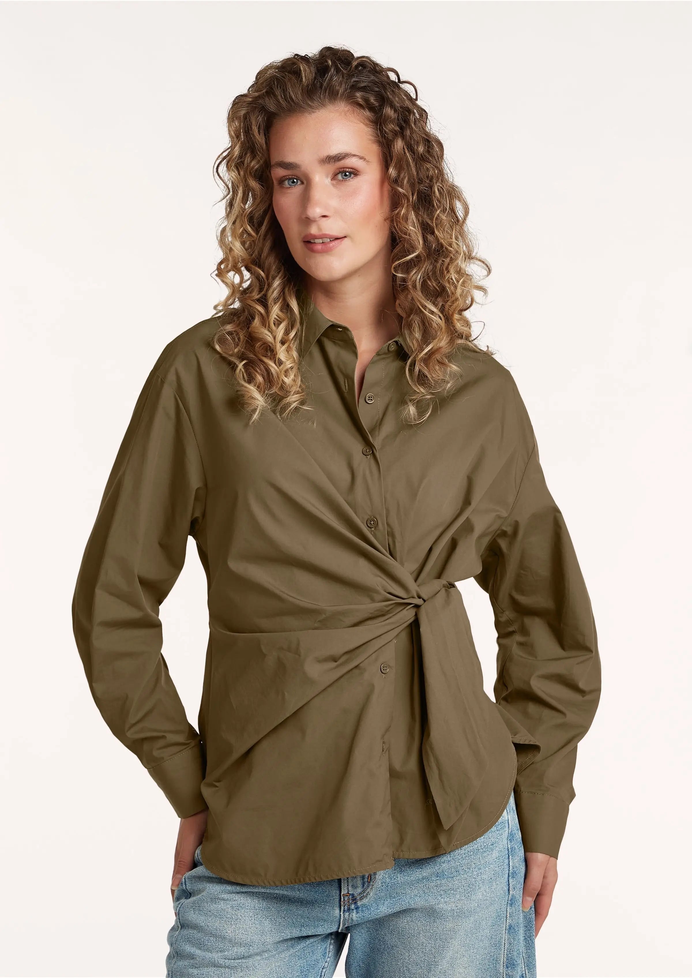 Ally Blouse - Teak