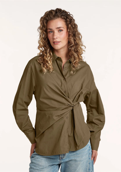 Ally Blouse - Teak