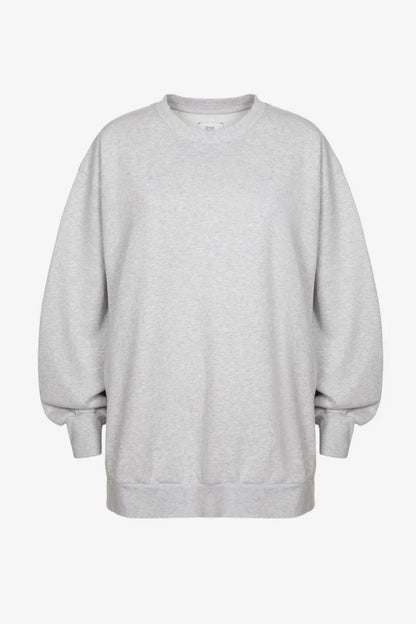ULLA Oversized Sweatshirt - Marled Grey
