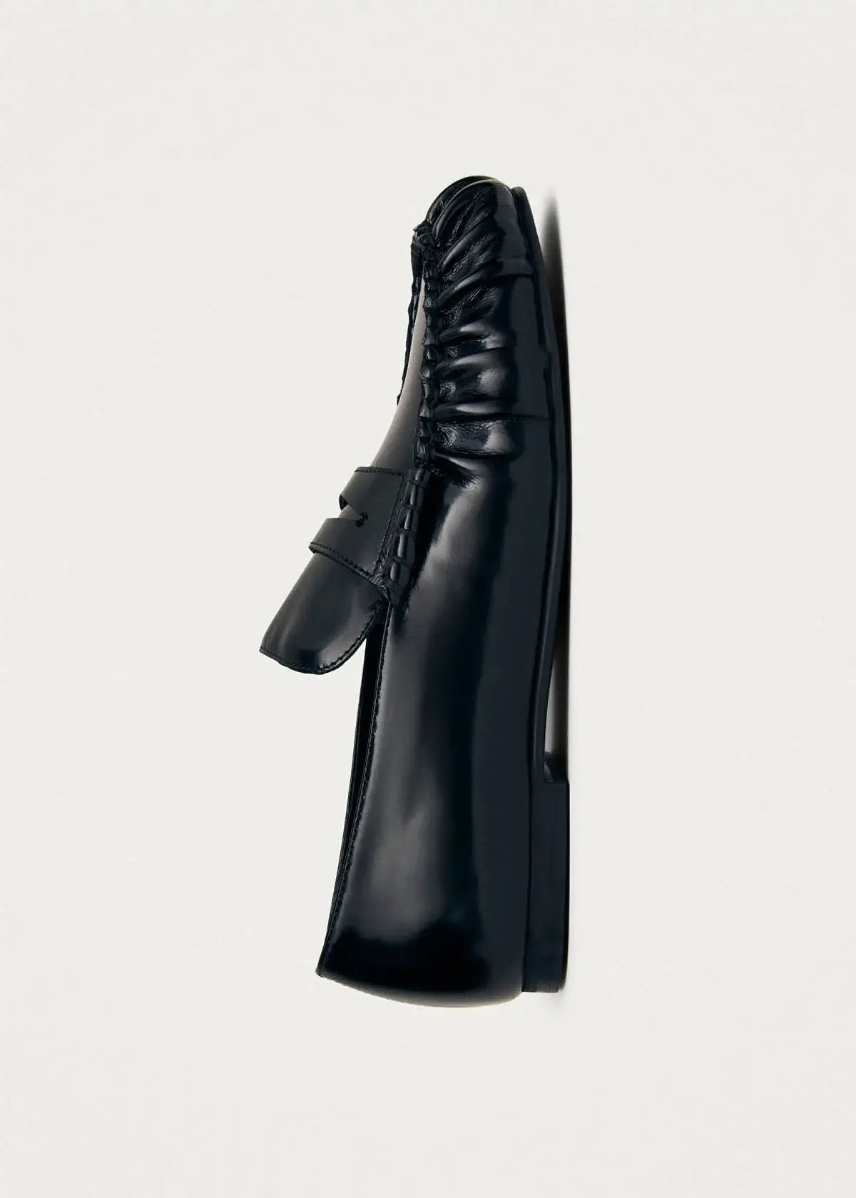 Aven Leather Loafers - Black