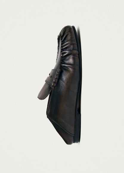 Aven Leather Loafers - Vintage Effect Brown