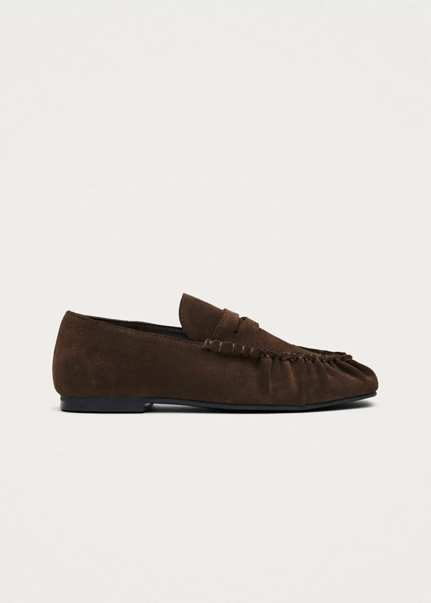Aven Leather Loafers - Suede Brown