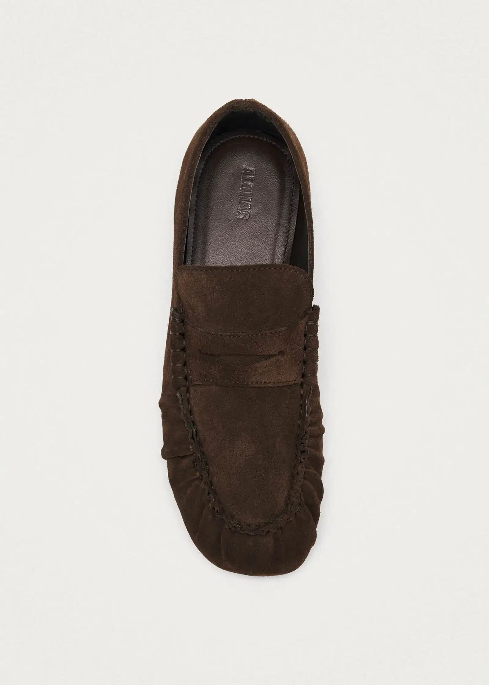 Aven Leather Loafers - Suede Brown
