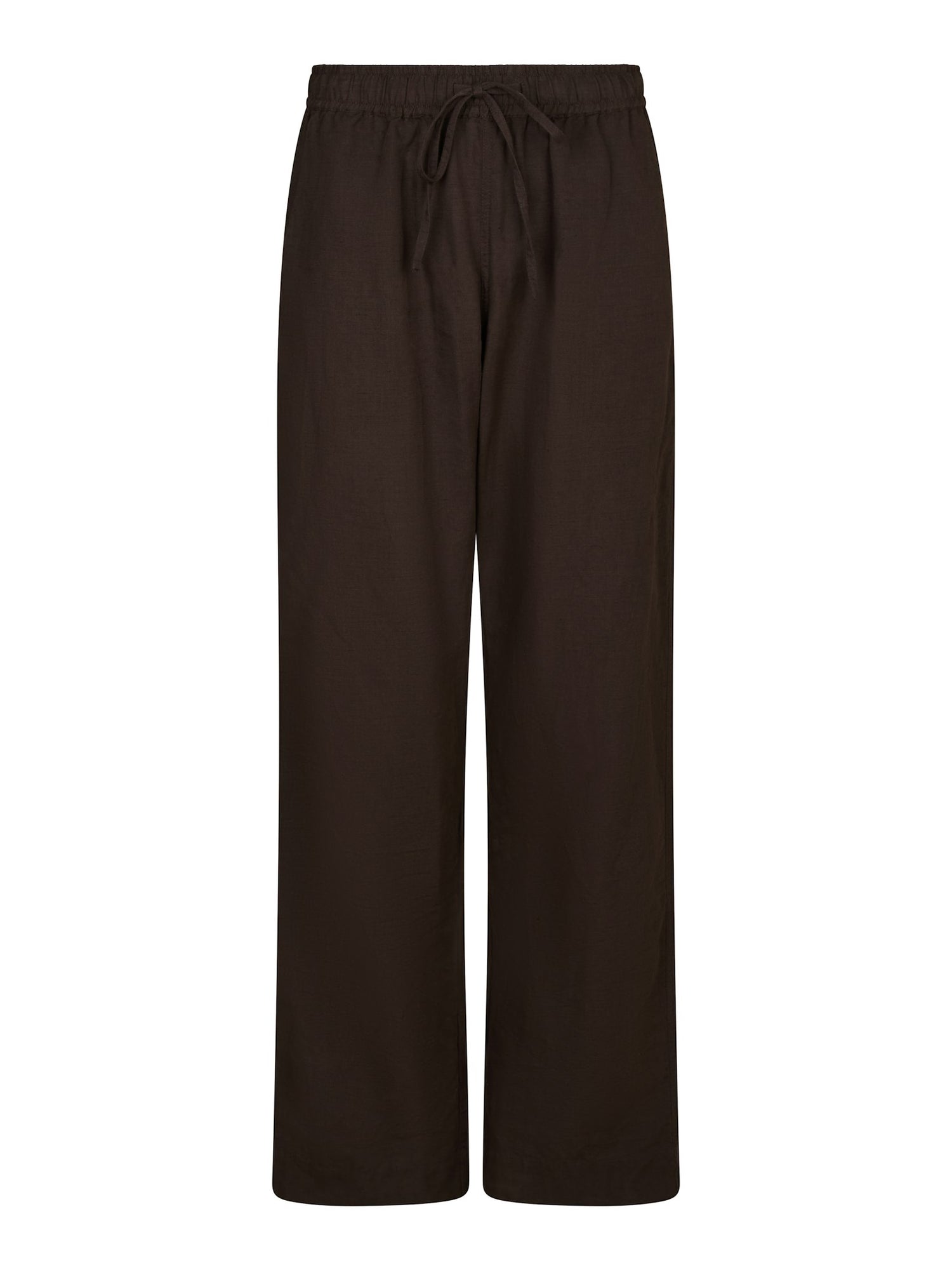 Sonar Linen Pants - Dark Brown
