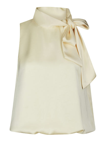 Veda Heavy Sateen Top - Light Yellow