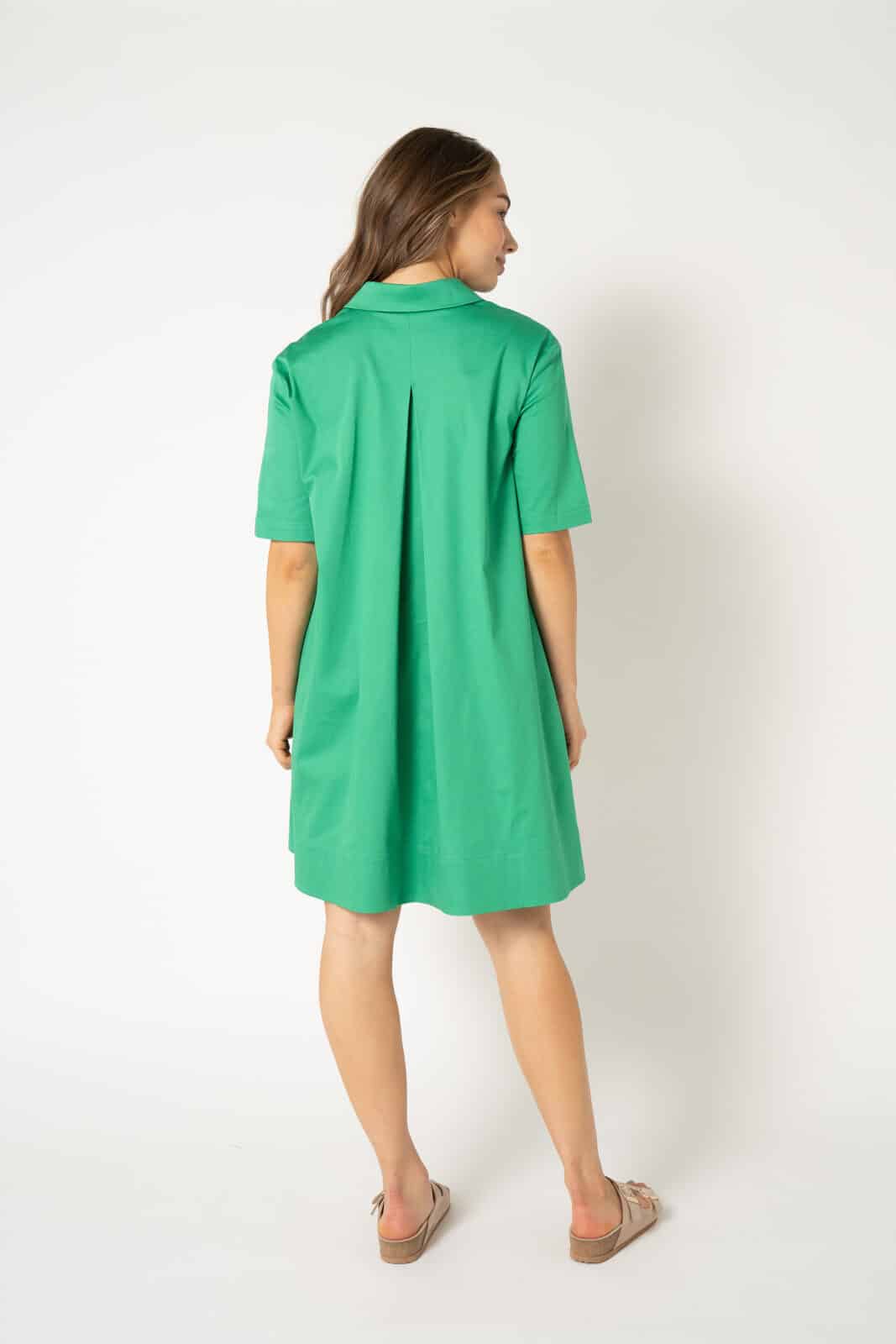 Beyza Dress - Bright Green
