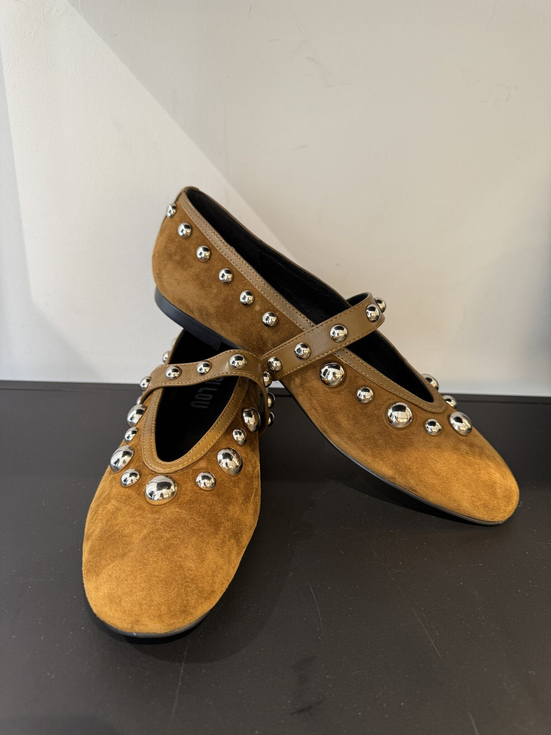 Bailarinas - Kid Suede Cuero
