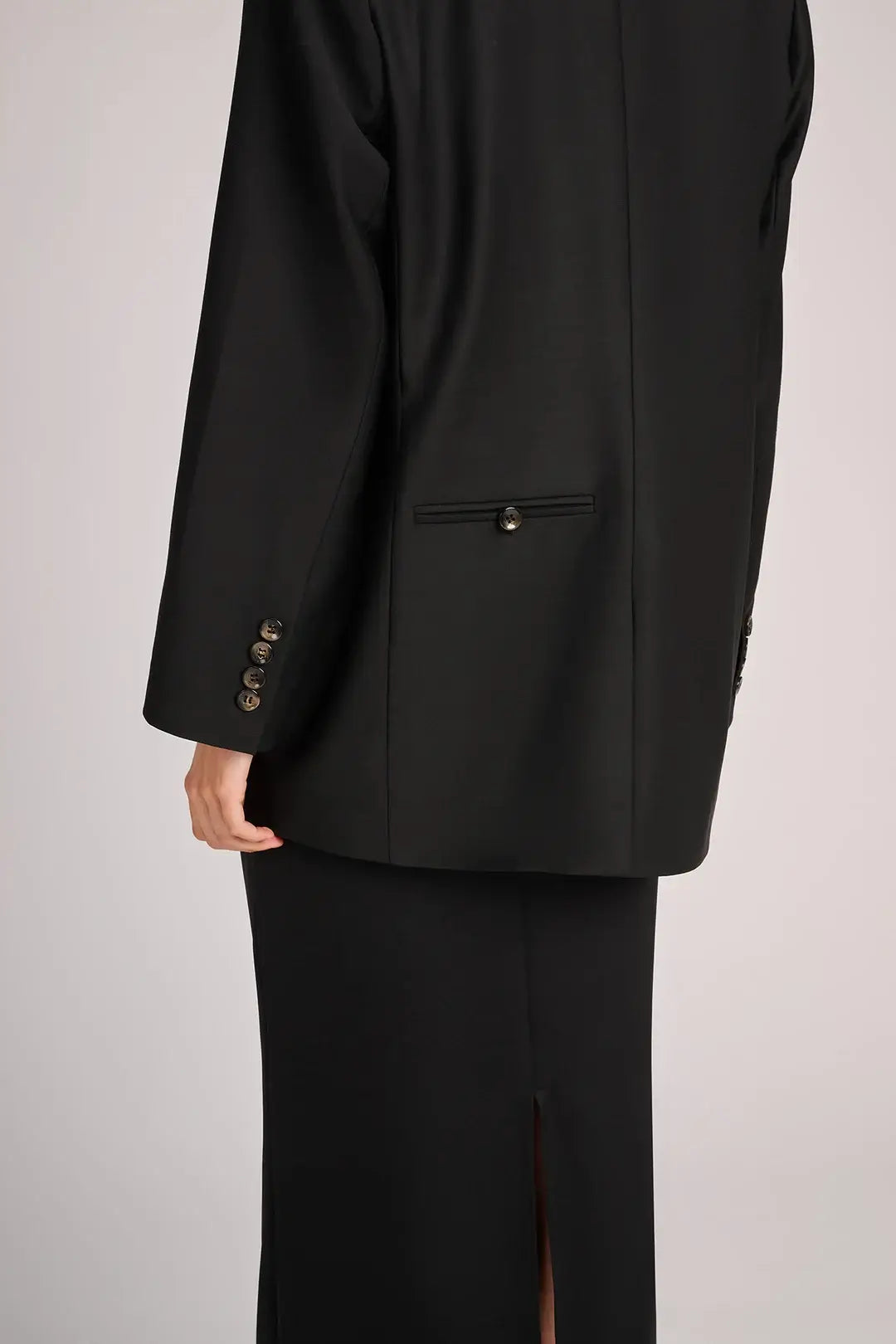 MY_BLAZER NAPLES - COOLWOOL BLACK