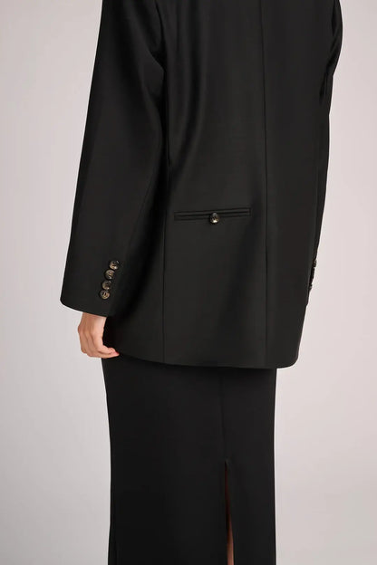 MY_BLAZER NAPLES - COOLWOOL BLACK